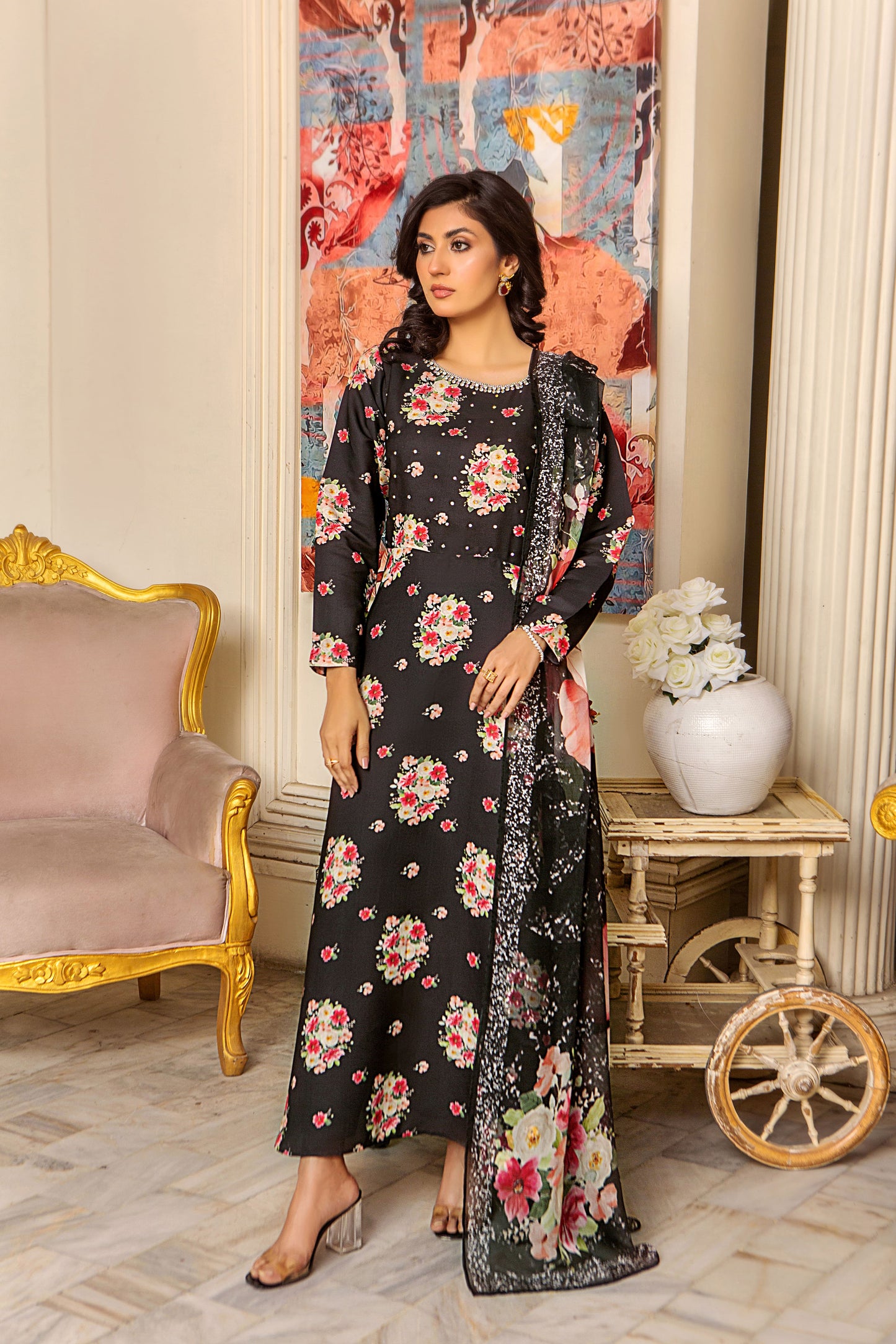 ALLURE LONG DRESS
