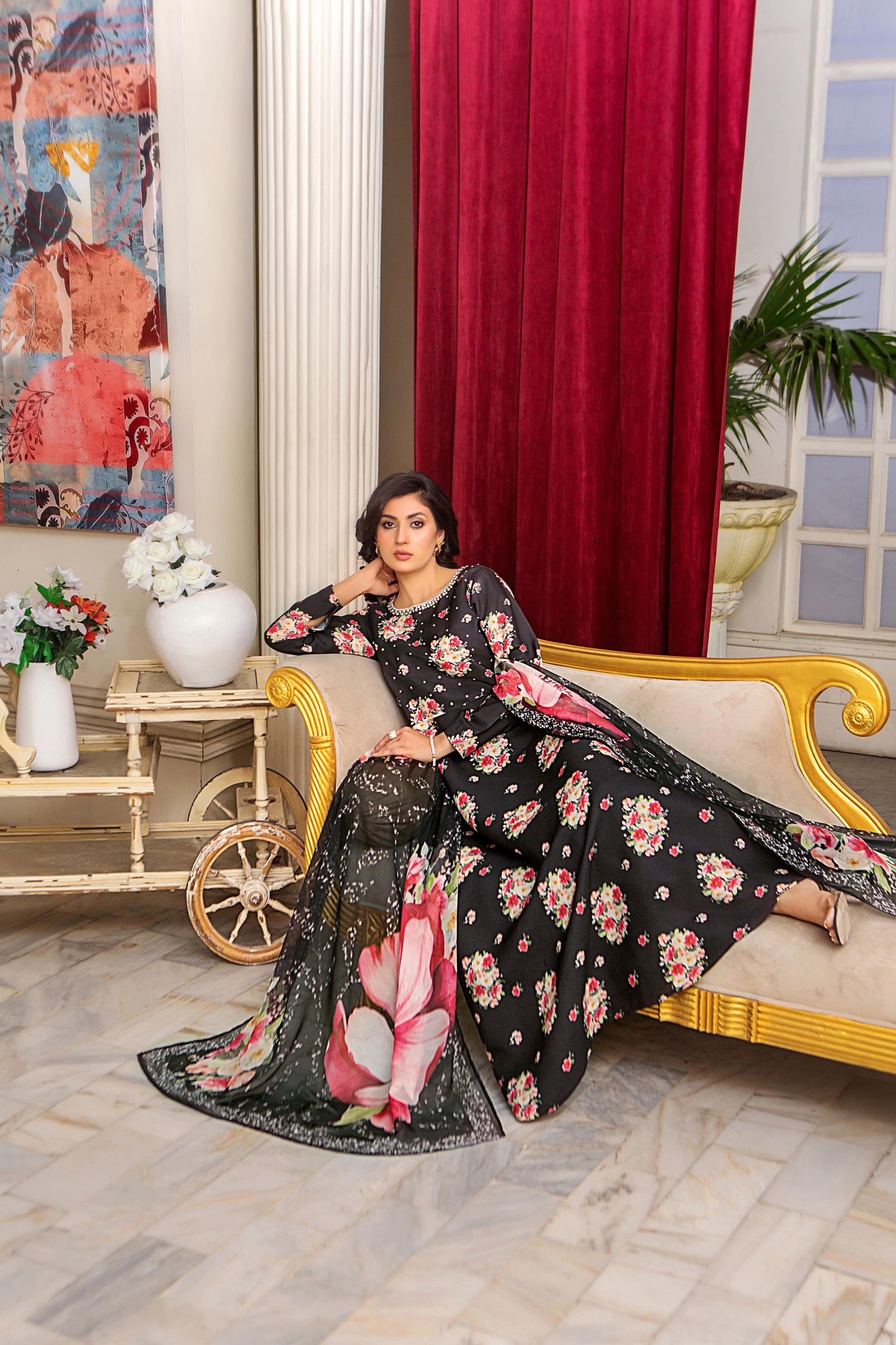 ALLURE LONG DRESS