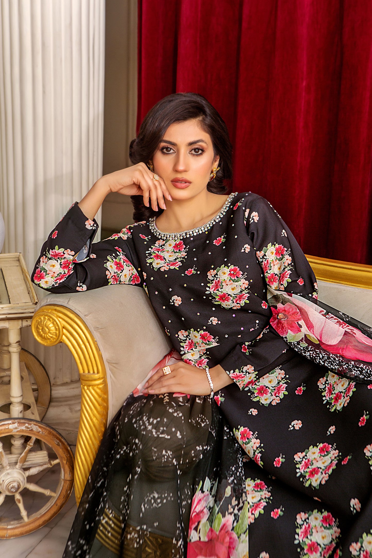 ALLURE LONG DRESS