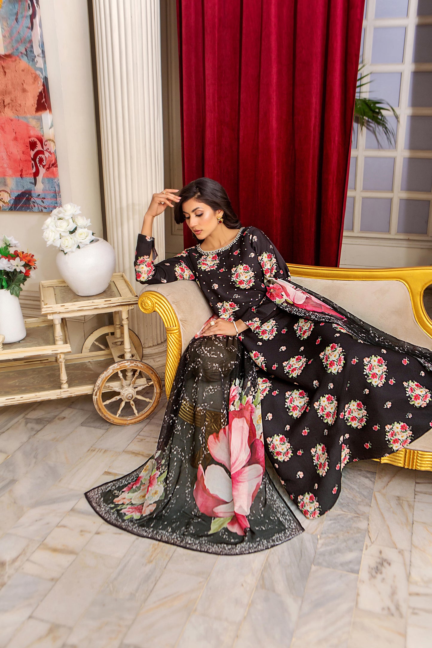 ALLURE LONG DRESS