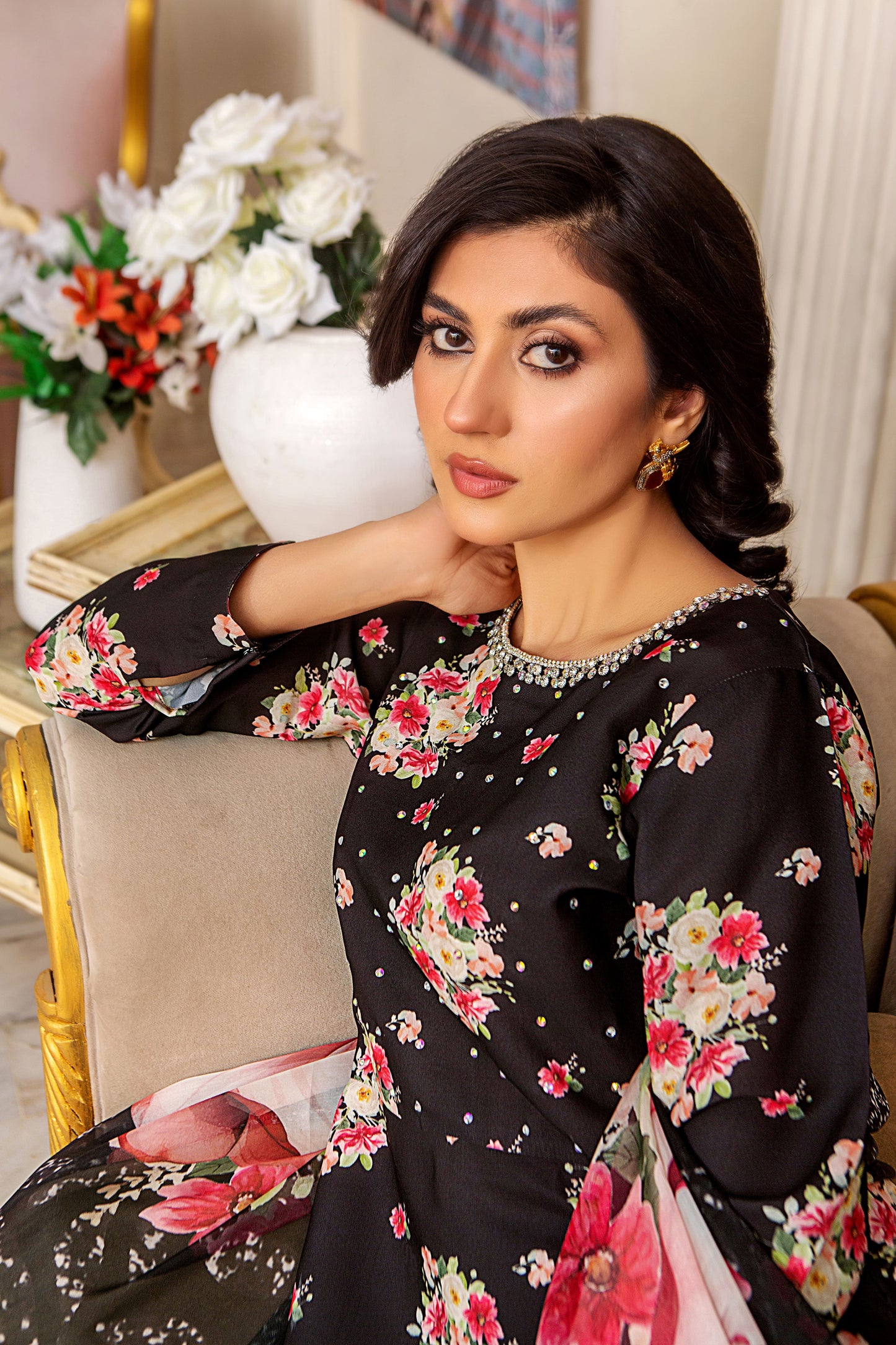 ALLURE LONG DRESS