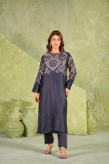 Noir Damask