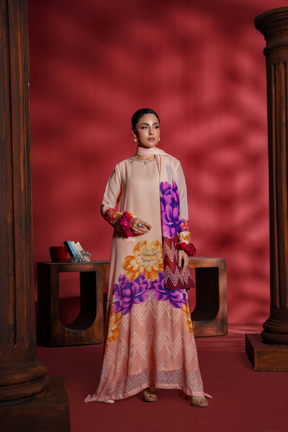 MIDNIGHT BLOOM A-LINE