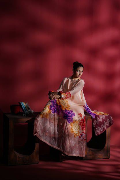 MIDNIGHT BLOOM A-LINE